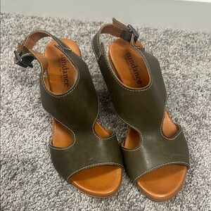 Sundance Women's Olive Sandals